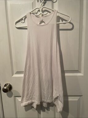 lululemon athletica White Racerback Swing Tank